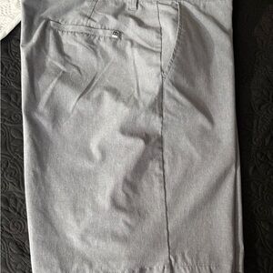 Travis Mathew Men's Gray Flat Front Shorts